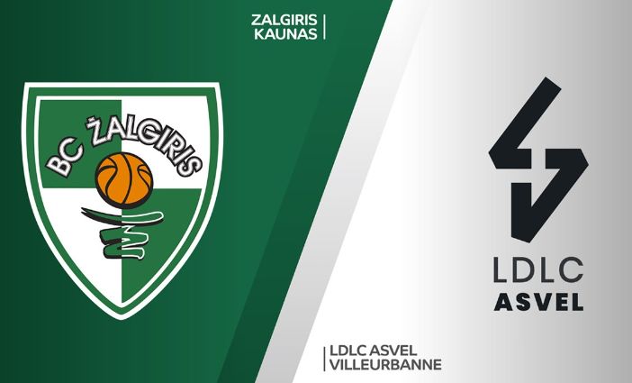 Euroliga: Zalgiris Kaunas – Asvel Lyon