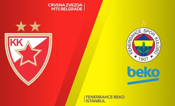 Euroliga: Crvena Zvezda – Fenerbahce