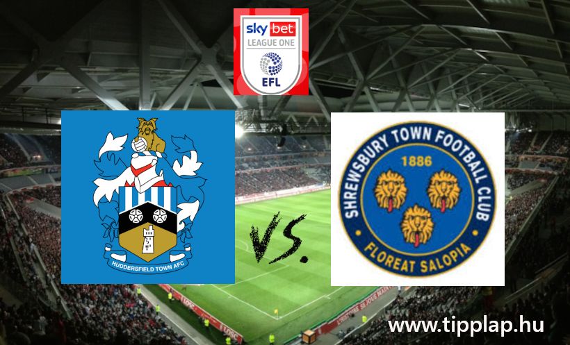 Szelvénykiegészítő tipp: Huddersfield Town - Shrewsbury Town