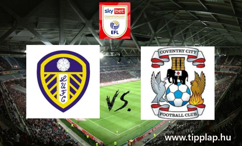 Szelvénykiegészítő tipp:  Leeds United - Coventry City