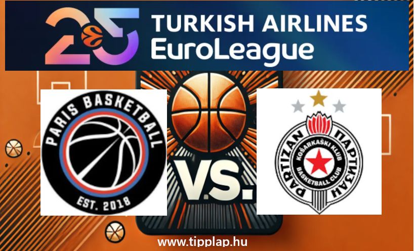 Euroliga: Paris BC – Partizan Belgrád