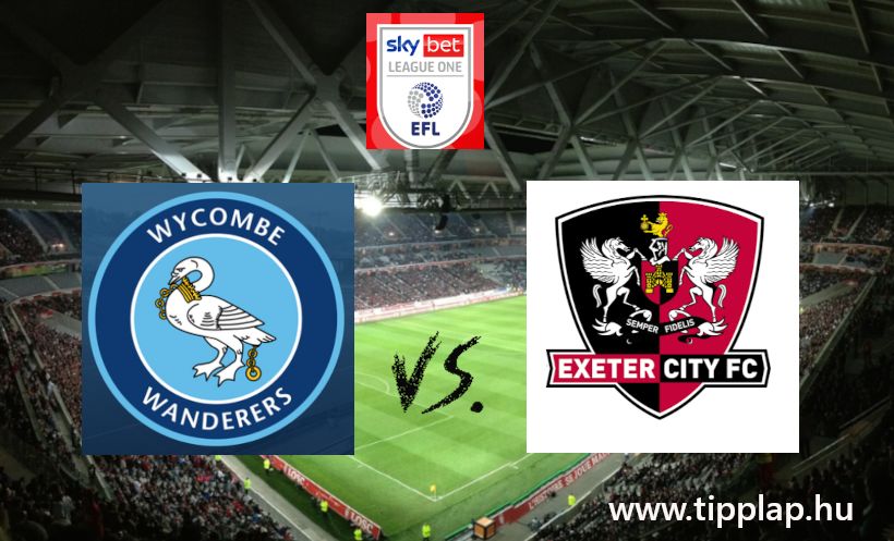 Szelvénykiegészítő tipp: Wycombe Wanderers - Exeter City