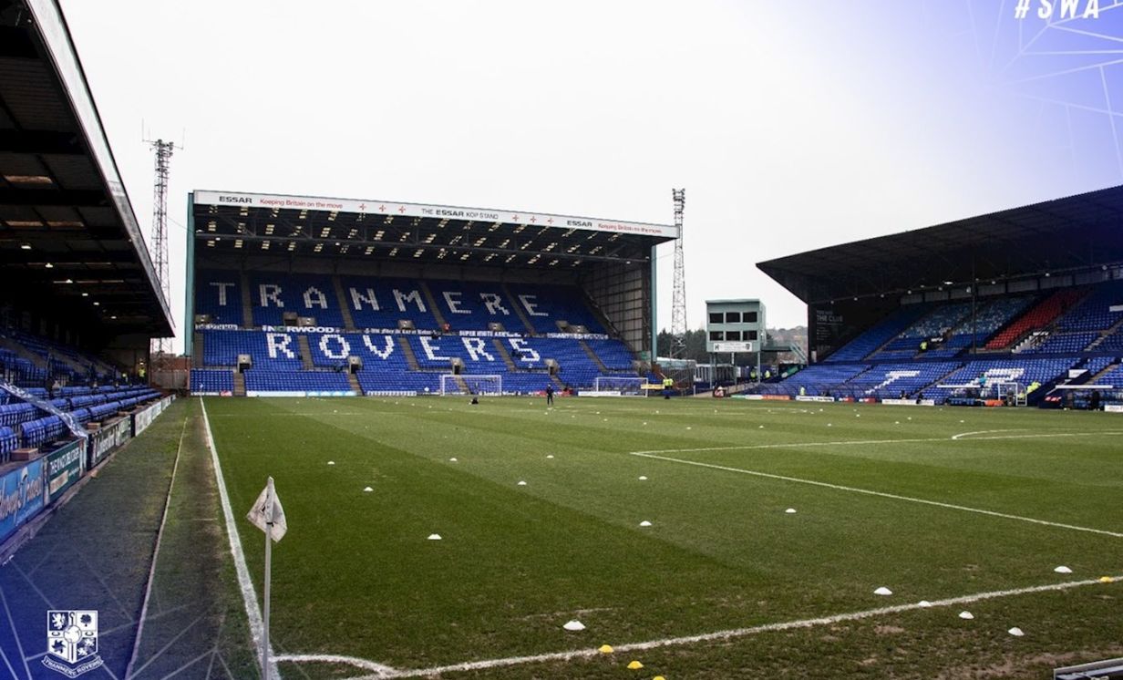 Vikingek a Prenton parkban.Tranmere-Doncaster.